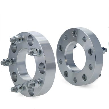 Billet Aluminum 1.25 inch Wheel Spacers - 5 x 5.5 Bolt Pattern (pair)